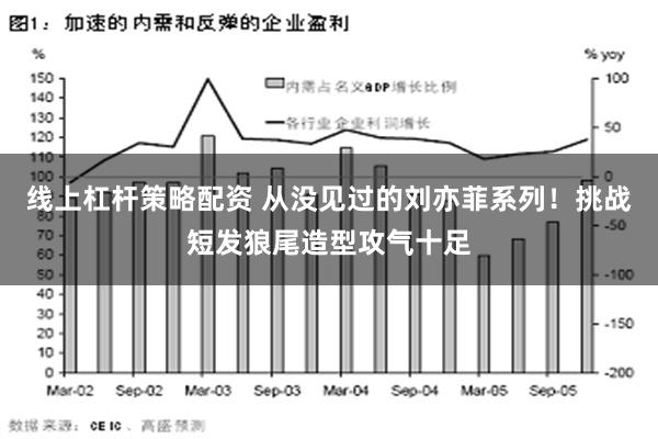 线上杠杆策略配资 从没见过的刘亦菲系列！挑战短发狼尾造型攻气十足