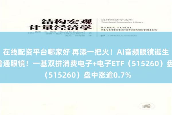 在线配资平台哪家好 再添一把火！AI音频眼镜诞生，外形很像普通眼镜！一基双拼消费电子+电子ETF（515260）盘中涨逾0.7%