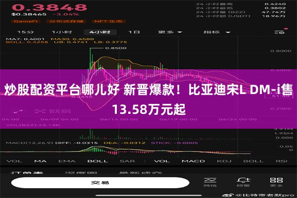 炒股配资平台哪儿好 新晋爆款！比亚迪宋L DM-i售13.58万元起